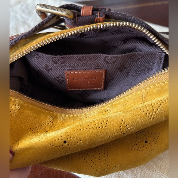 AUTHENTIC Louis vuitton limited edition suede Onatah bag marigold hobo Y2K 2005 - Picture 8 of 11